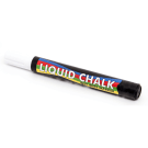 Single white chalk marker pen