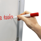 Pack of wipe board pens