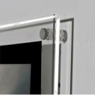 LED Illuminated Poster Kit Wall Mounted wall mounts