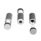 Aluminium stand-off fixings for acrylic standoff signs