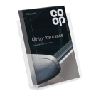 Leaflet holders for A4, A5 and 1/3 A4