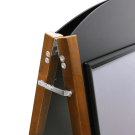 Hinge on the A1 sized Wooden A Board