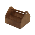 Wooden Condiment Holder (aka a condiment caddy)