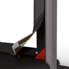 Magnetic poster pocket frame