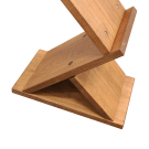 Wooden Zig Zag Display Stand base