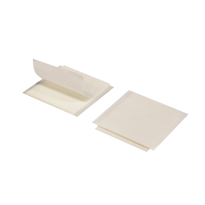 Double Sided Adhesive Foam Pads x 4 With Cleansing Wipe