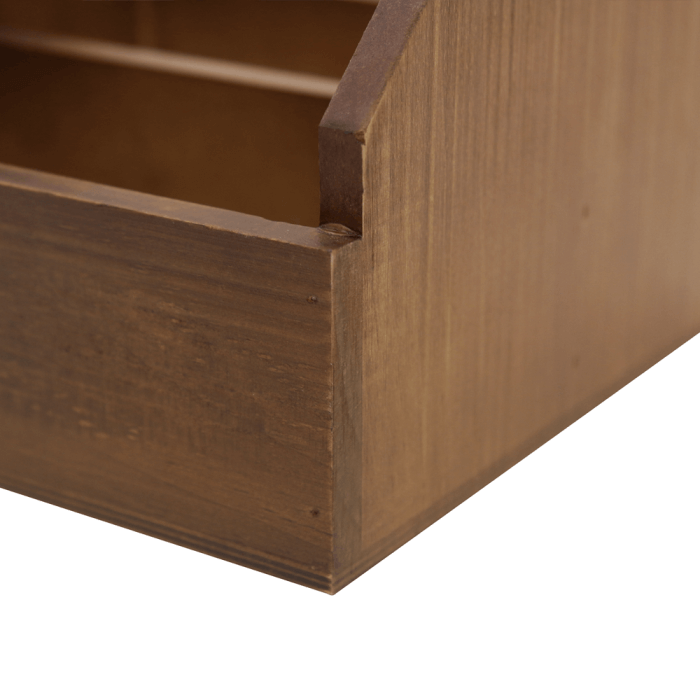 Wooden Condiment Holder  Condiment Caddy For Hospitality