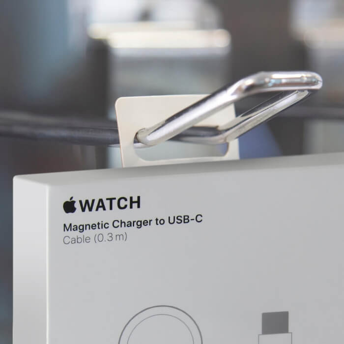 These eco hanger tags are ideal for hanging lightweight goods