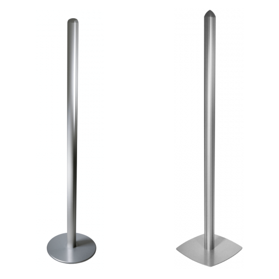 Two Way and Four Way Poles for Poster and Leaflet Display Units