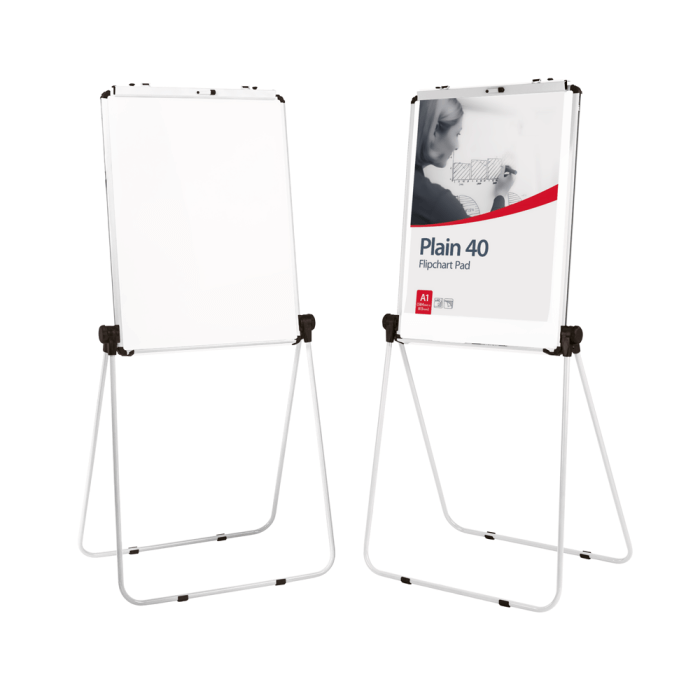 Flip Chart Stand with Magnetic White Board