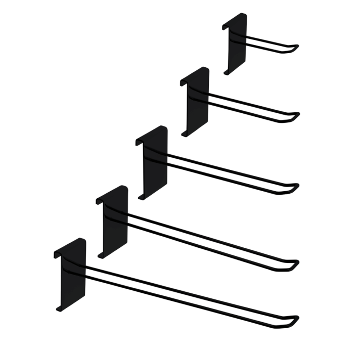 Grid mesh hook available in a range of lengths