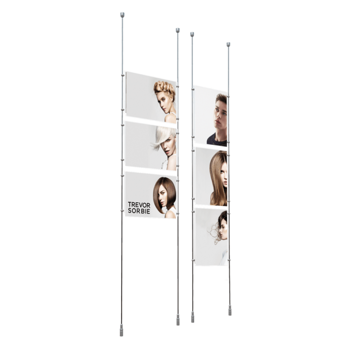 Ceiling to Floor Cable Poster Kit