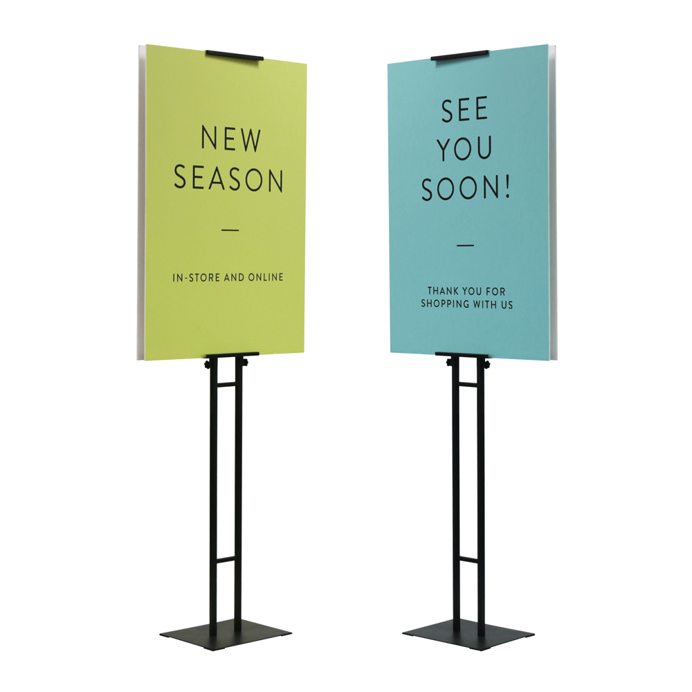 Adjustable Poster Stand Double Sided Poster Display