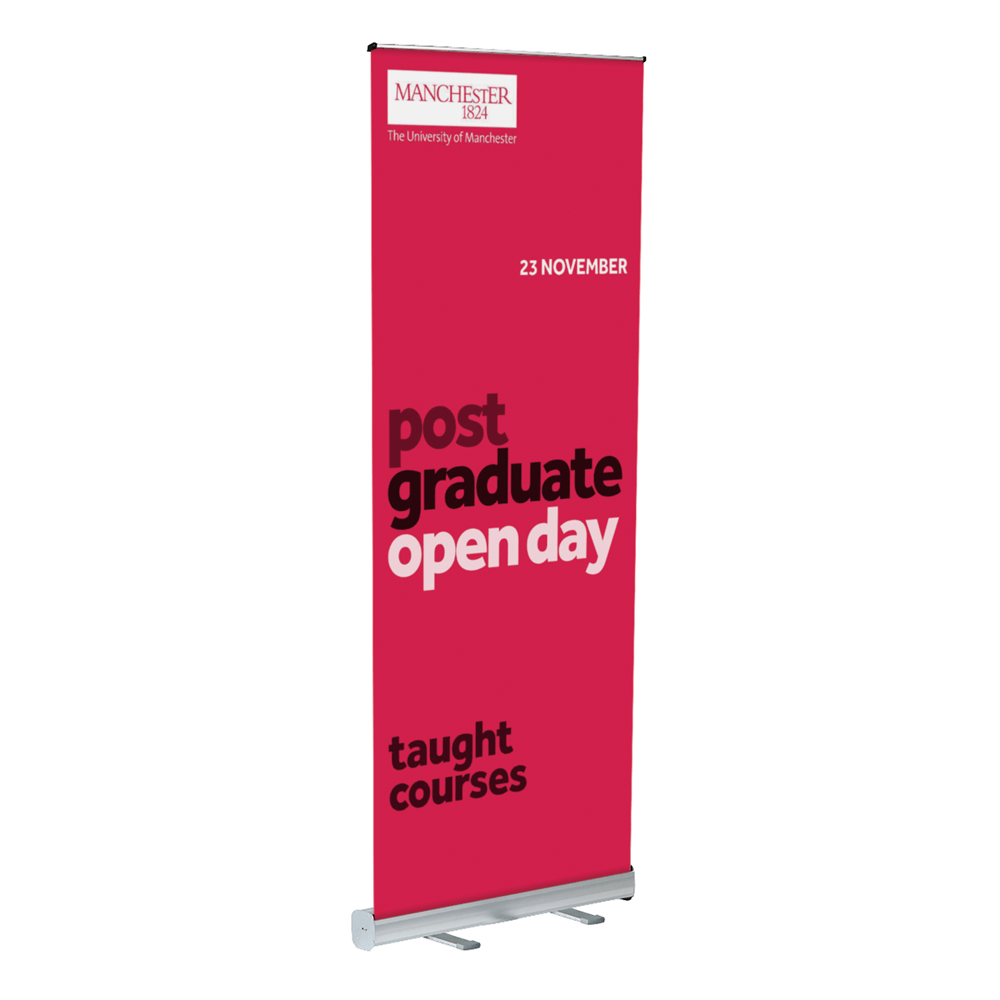 Free Delivery Roll Up Banner Cassette Stands 850mm Wide Pack of 12 