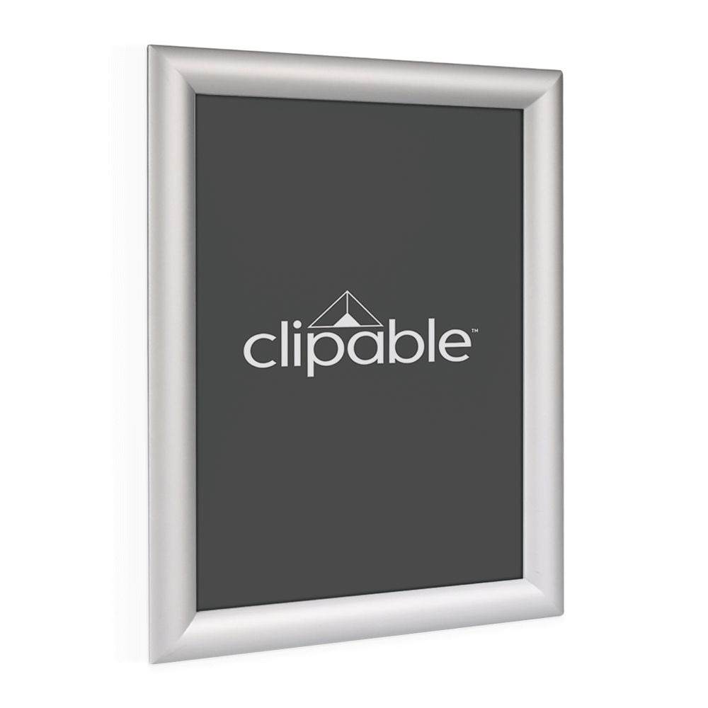 A1 A2 A3 A4 Silver Black Snap Frame Clip Poster Click Picture Sign Holder Square 
