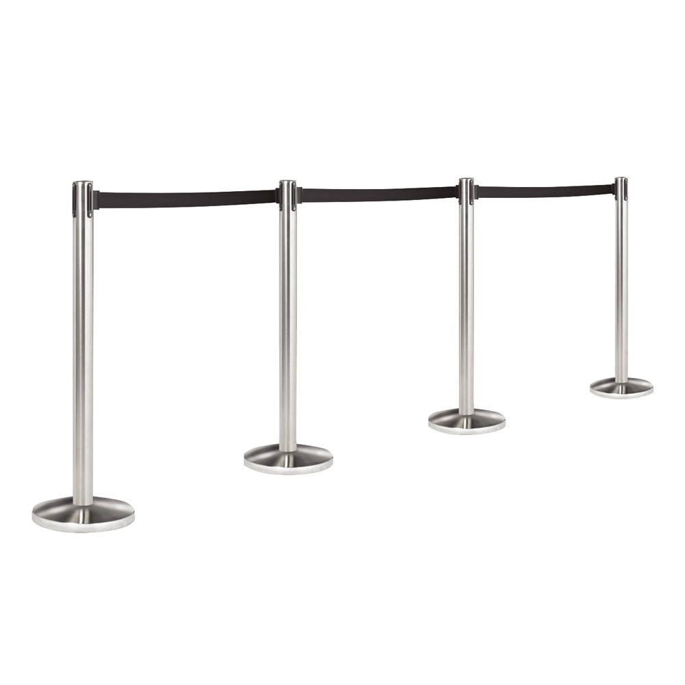 Retractable Queue Barrier Kits Queue Control Barriers