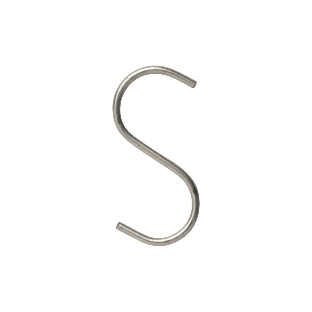 Metal S Hooks S Shaped Hooks x 100 UK POS