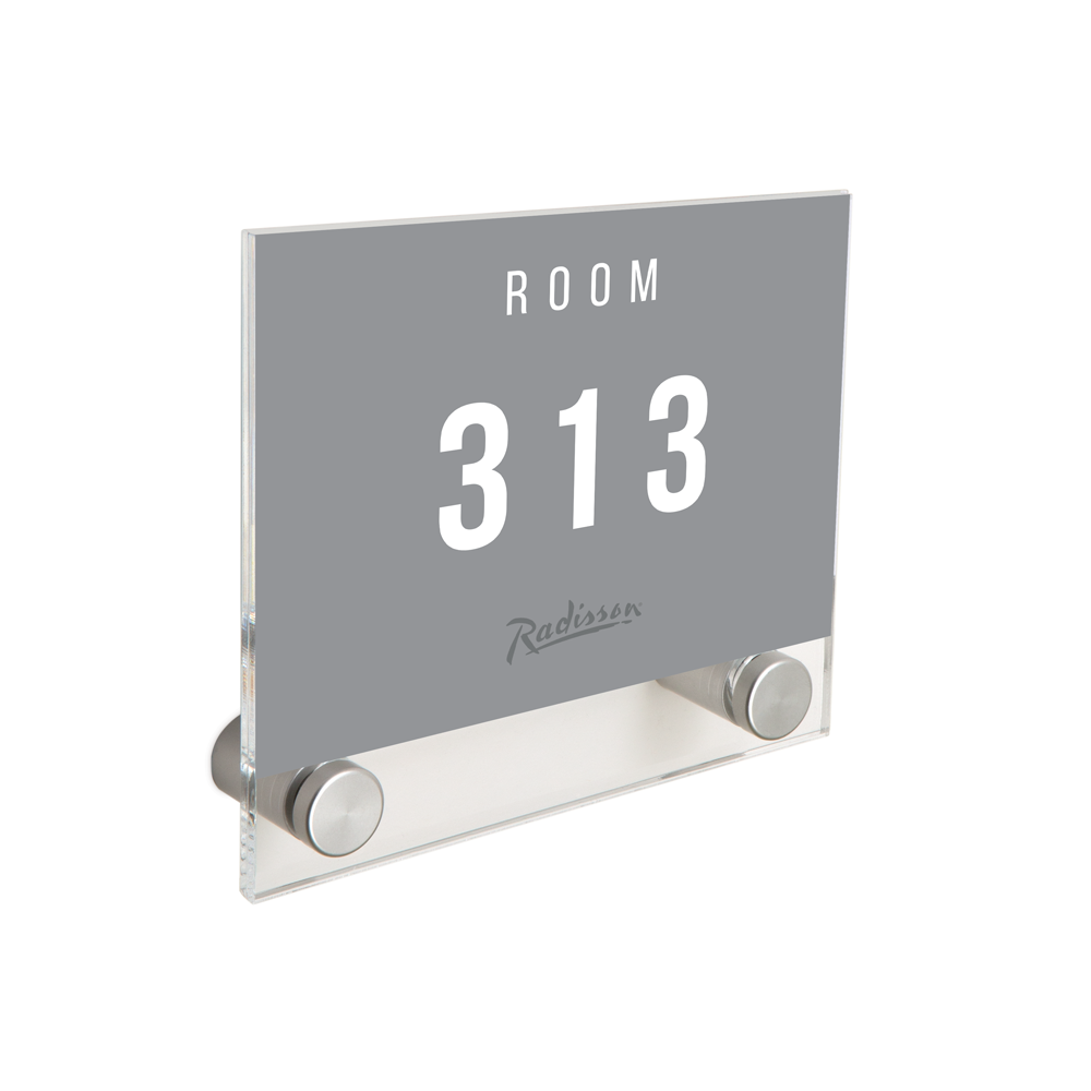A4//A5//A6 Wall Mount Sign Holder Wall-Mounted Notice Board Clear Acrylic Picture Frame for Paper