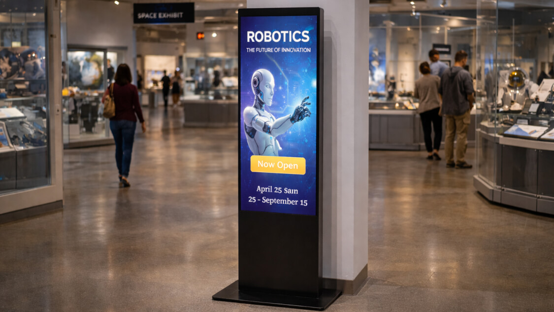 How Digital Displays Are Transforming Visitor Experience in Museums & Galleries