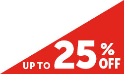 Up to 25% off