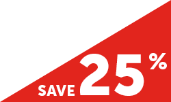 Save 25%