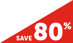 Save 80%