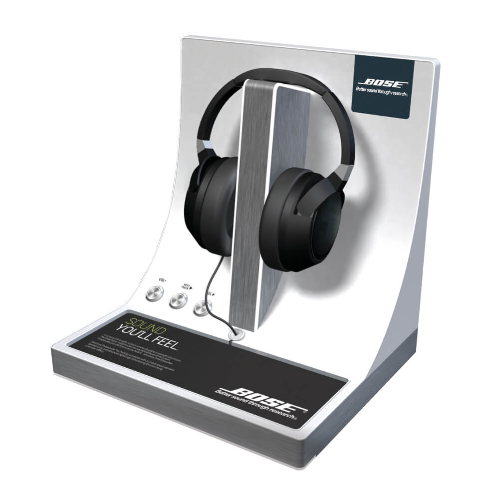 Bespoke headphones display