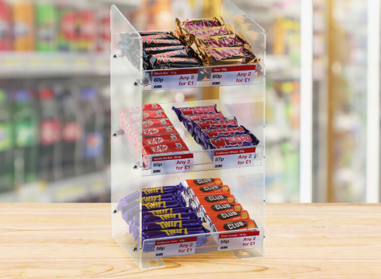 Acrylic point of sale displays