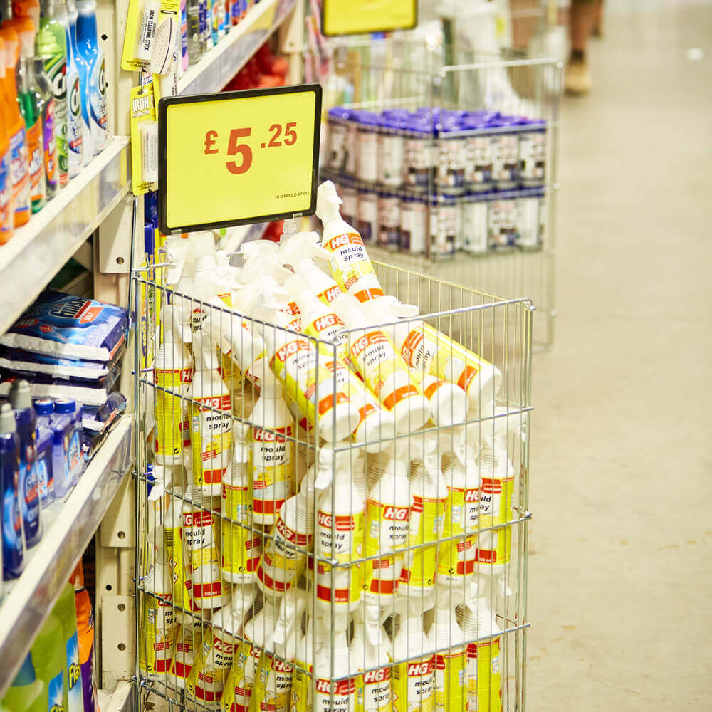 Dump Bins, Shopping Baskets and Food Dispensers