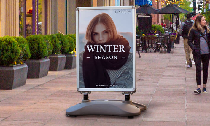 Pavement Signs and A Boards