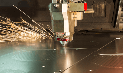 Metal laser cutting