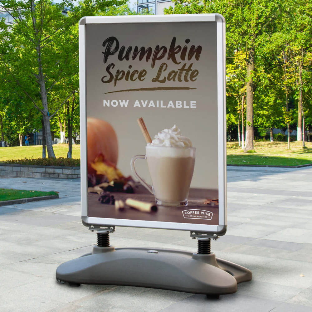 Water Base Pavement Sign
