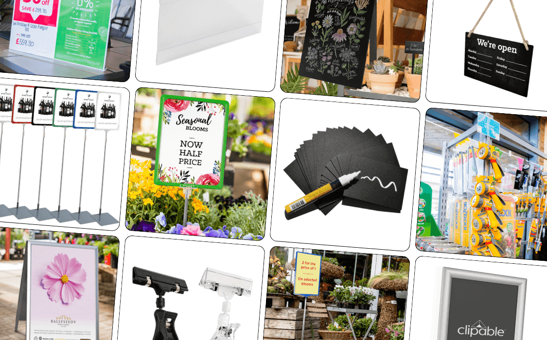 Displays for garden centres