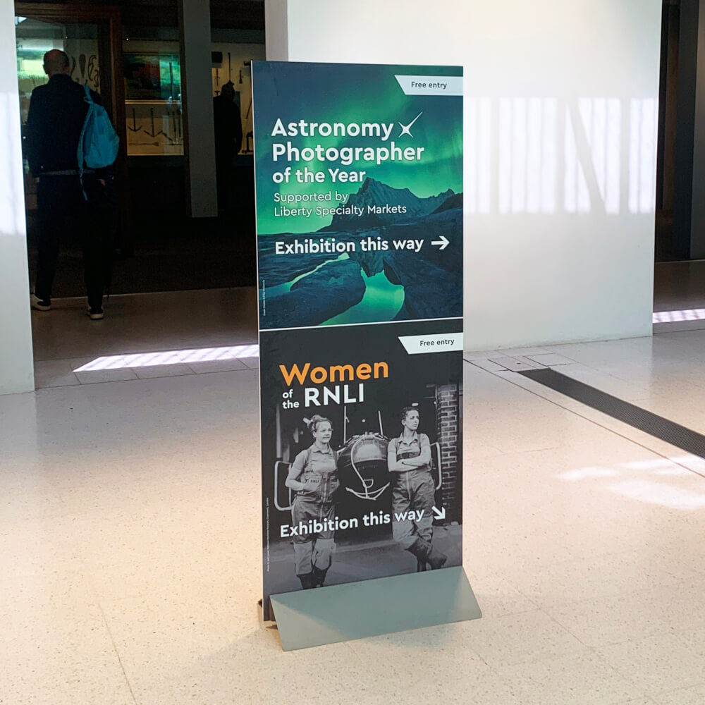 Steel Base Banner Stand