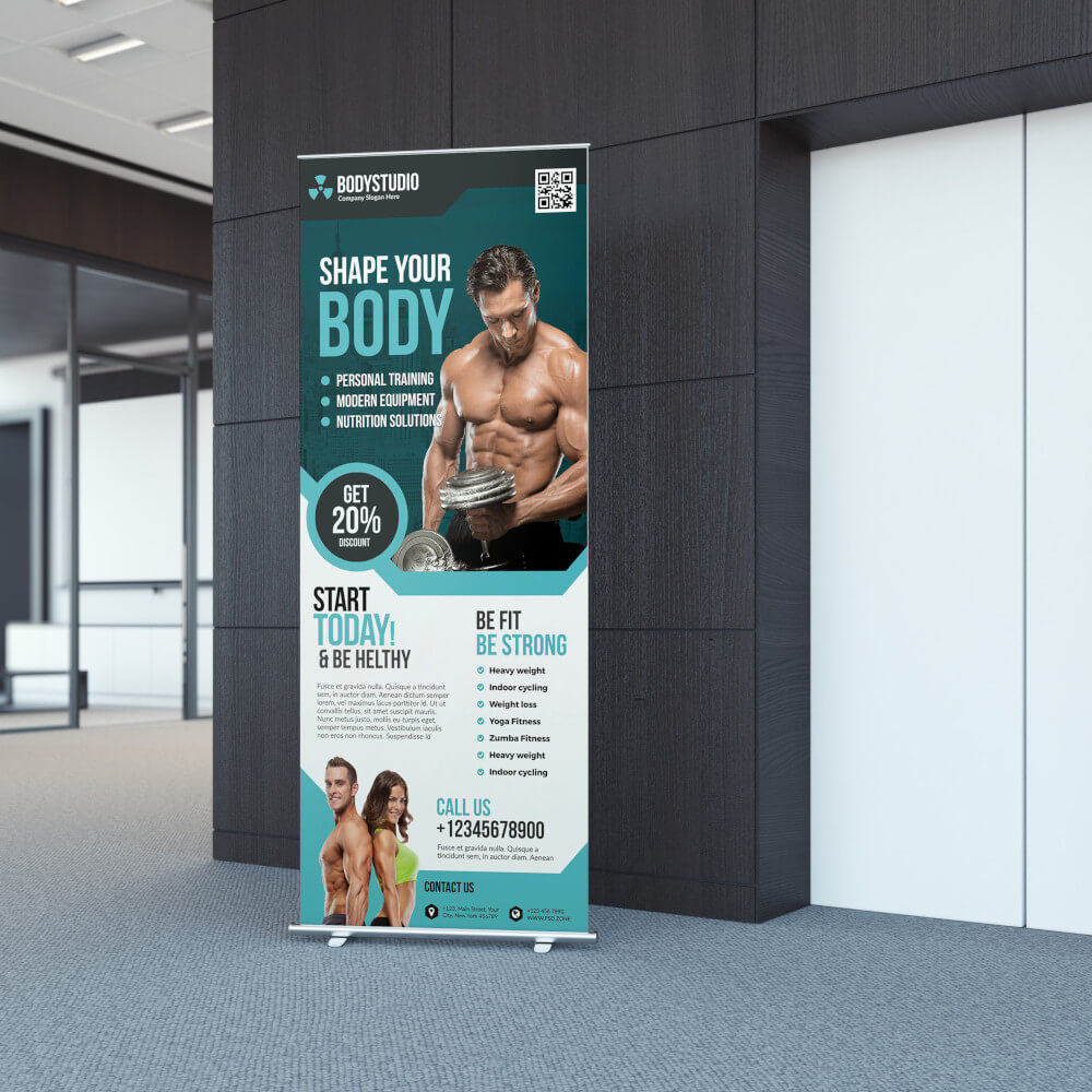 Premium Roller Banner Frame