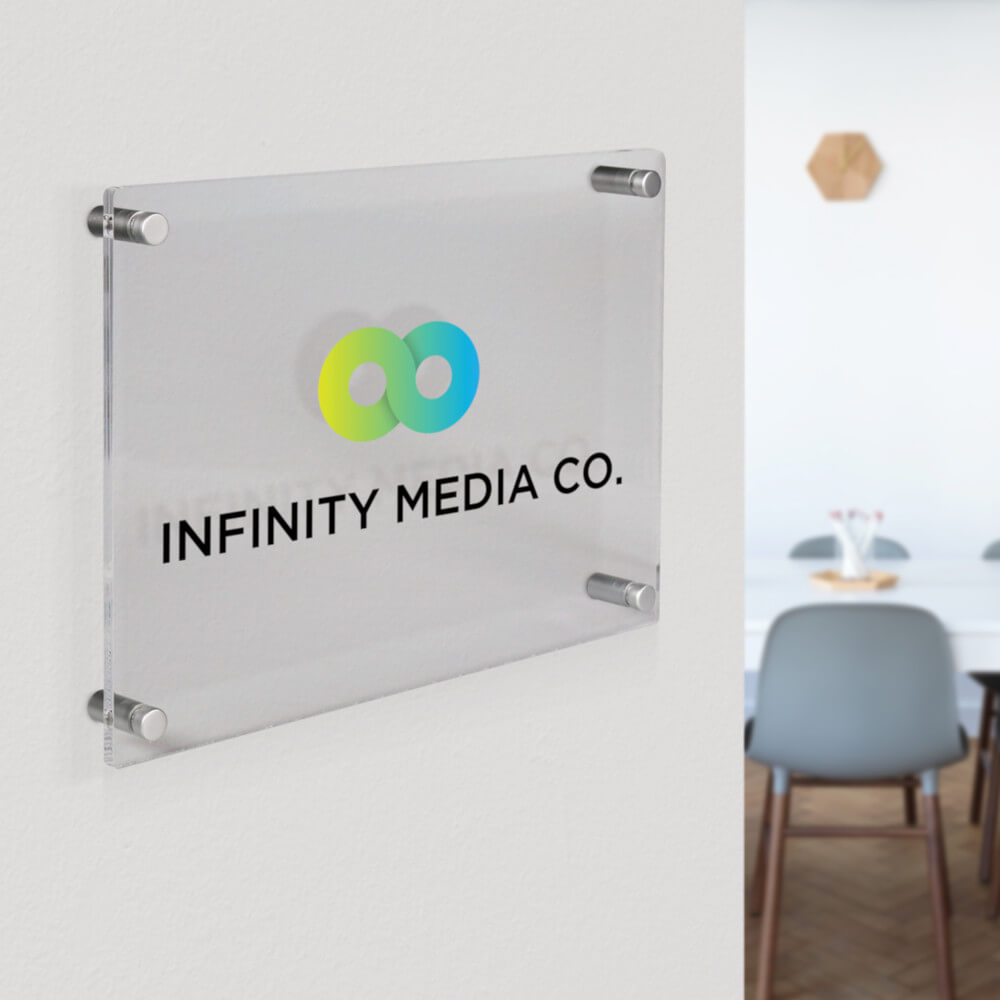 Acrylic Business Plaque