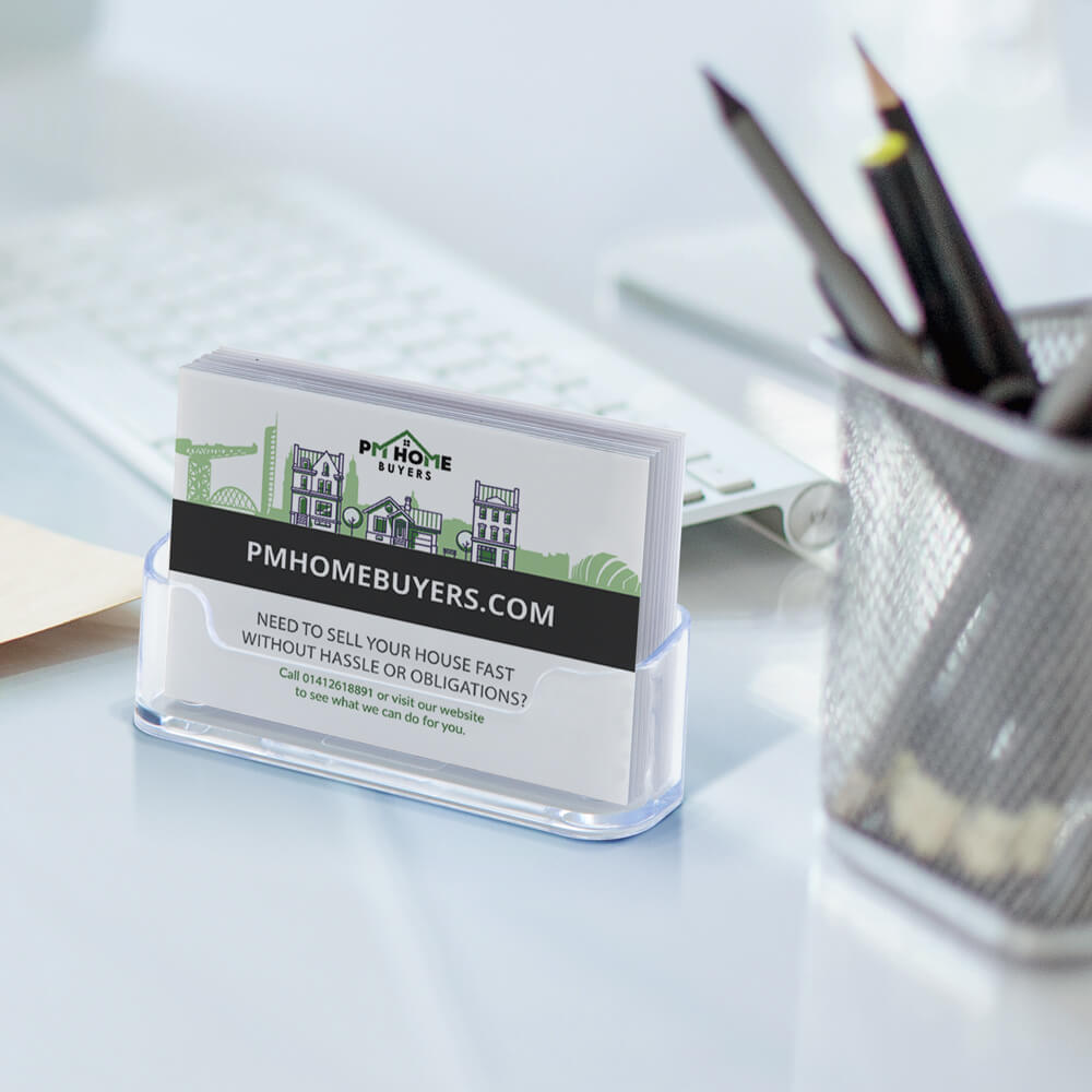 Desk Business Card Holder