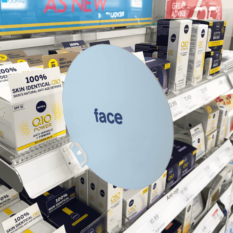 Pharmacy and cosmetic signage