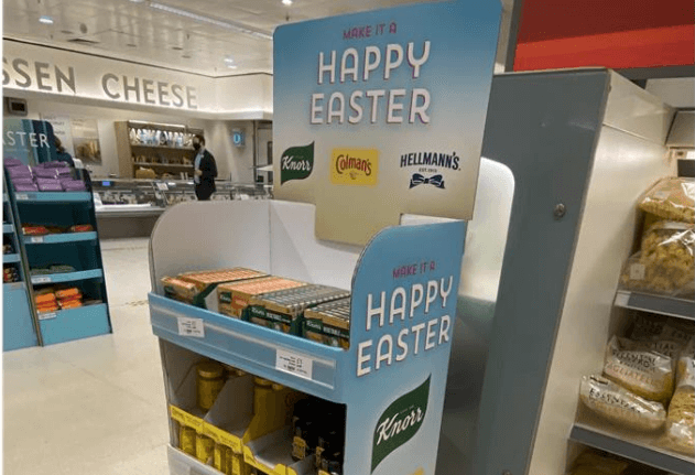 Easter shop displays