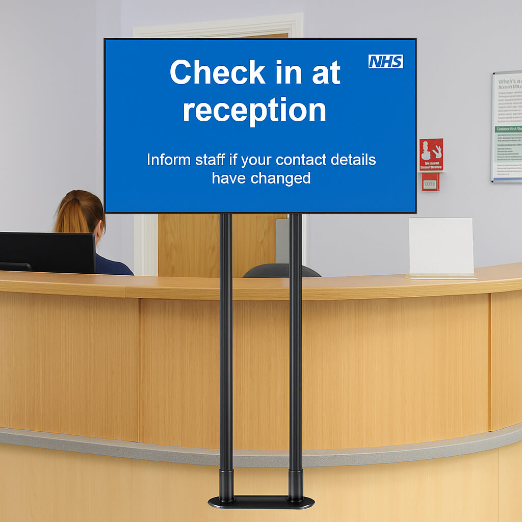 Medical leaflet display