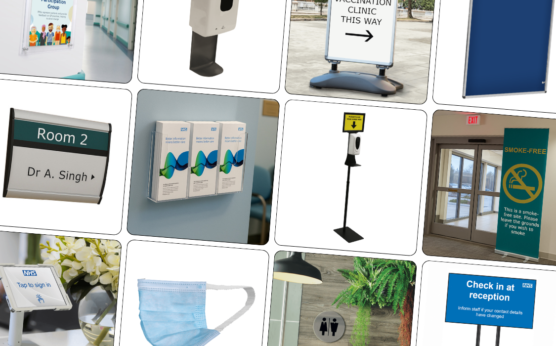Displays for healthcare environments
