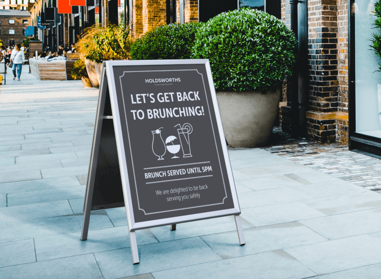 sandwich board signs