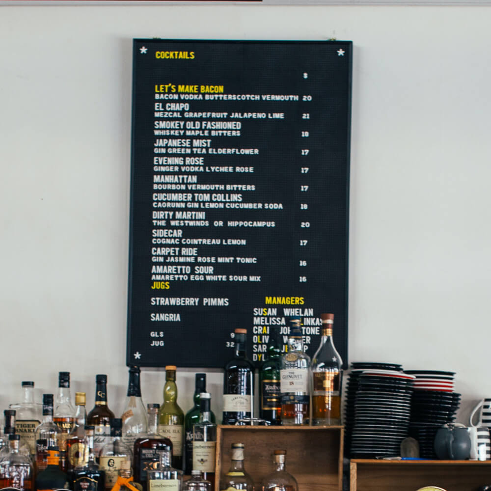 Peg Letter Board