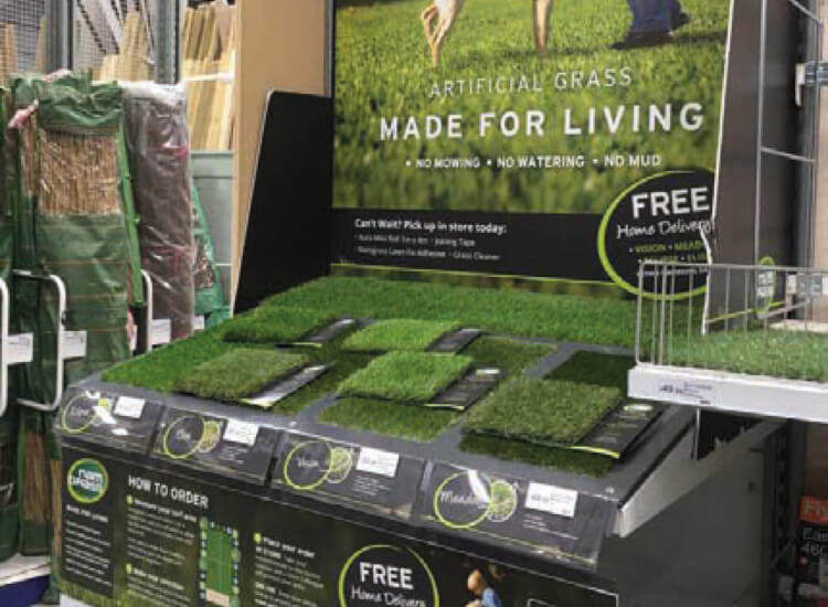 Tactile retail display