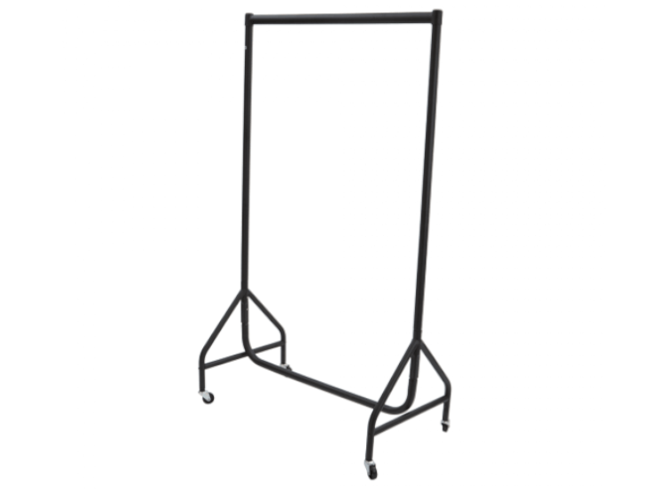 wheeled clothes rail