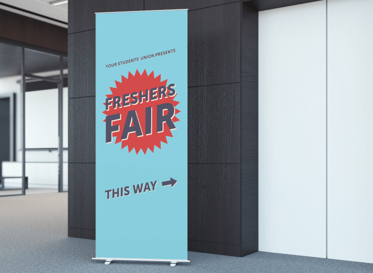 roller banner exhibition displays