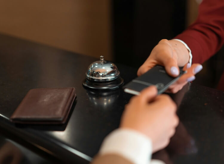 Hotel reception ideas