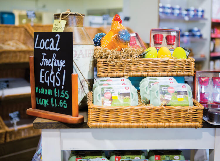 Chalk farm shop sign