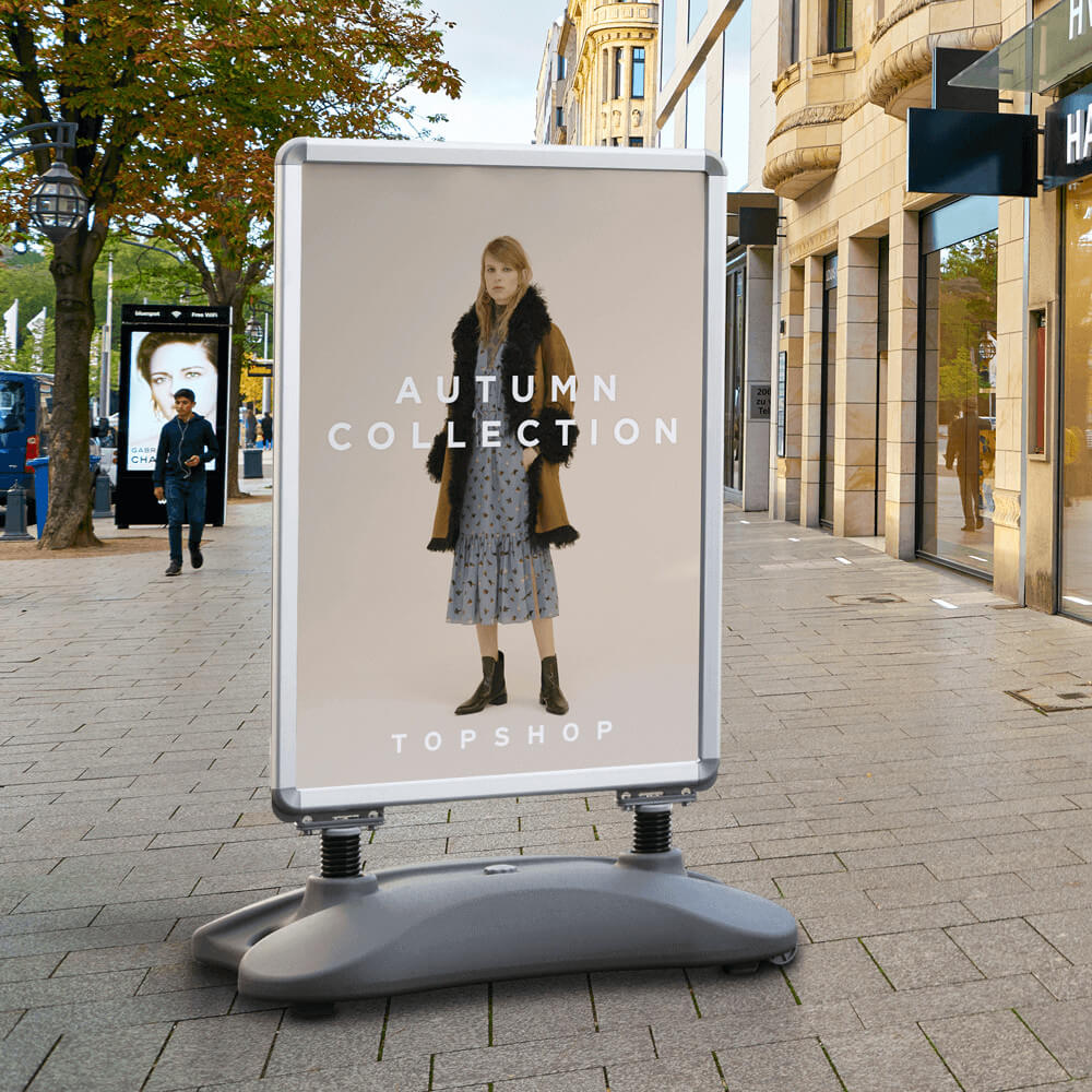 Water Base Pavement Sign