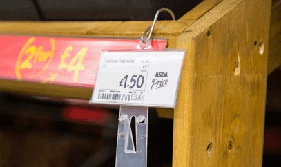 Shelf hooks and clip strips display extra products at your shelf edge.